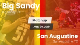 Matchup: Big Sandy High vs. San Augustine  2019