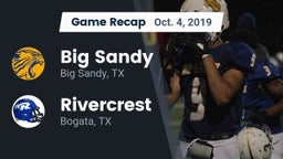 Recap: Big Sandy  vs. Rivercrest  2019