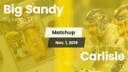 Matchup: Big Sandy High vs. Carlisle  2019
