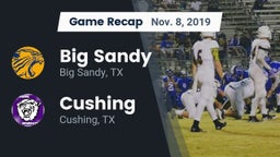 Recap: Big Sandy  vs. Cushing  2019