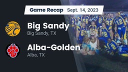 Recap: Big Sandy  vs. Alba-Golden  2023