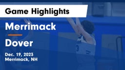 Merrimack  vs Dover  Game Highlights - Dec. 19, 2023