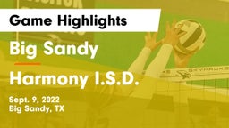 Big Sandy  vs Harmony I.S.D. Game Highlights - Sept. 9, 2022