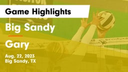 Big Sandy  vs Gary  Game Highlights - Aug. 22, 2023