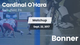 Matchup: Cardinal O'Hara vs. Bonner 2017