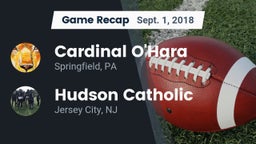 Recap: Cardinal O'Hara  vs. Hudson Catholic  2018