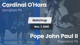 Matchup: Cardinal O'Hara vs. Pope John Paul II 2020