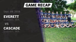 Recap: Everett  vs. Cascade  2016