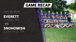 Recap: Everett  vs. Snohomish  2016