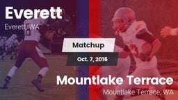 Matchup: Everett  vs. Mountlake Terrace  2016