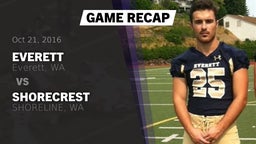Recap: Everett  vs. Shorecrest  2016