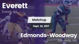 Matchup: Everett  vs. Edmonds-Woodway  2017
