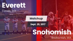 Matchup: Everett  vs. Snohomish  2017