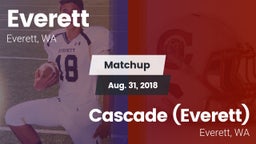 Matchup: Everett  vs. Cascade  (Everett) 2018