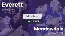 Matchup: Everett  vs. Meadowdale  2018