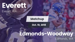 Matchup: Everett  vs. Edmonds-Woodway  2018