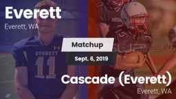 Matchup: Everett  vs. Cascade  (Everett) 2019