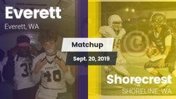 Matchup: Everett  vs. Shorecrest  2019