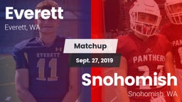 Matchup: Everett  vs. Snohomish  2019