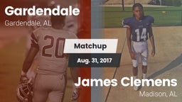 Matchup: Gardendale High vs. James Clemens  2017