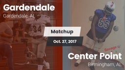 Matchup: Gardendale vs. Center Point  2017