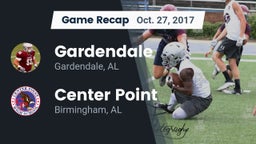 Recap: Gardendale  vs. Center Point  2017