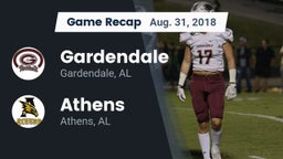 Recap: Gardendale  vs. Athens  2018