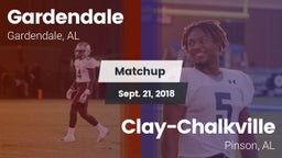 Matchup: Gardendale vs. Clay-Chalkville  2018