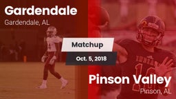Matchup: Gardendale vs. Pinson Valley  2018
