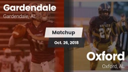 Matchup: Gardendale vs. Oxford  2018