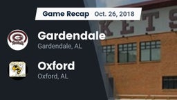 Recap: Gardendale  vs. Oxford  2018