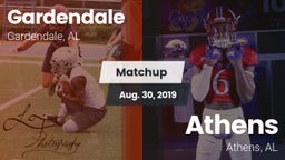 Matchup: Gardendale vs. Athens  2019