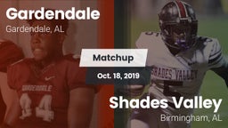 Matchup: Gardendale vs. Shades Valley  2019