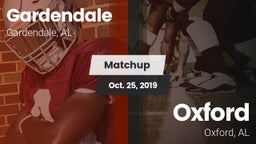 Matchup: Gardendale vs. Oxford  2019