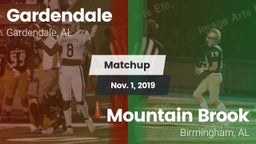 Matchup: Gardendale vs. Mountain Brook  2019