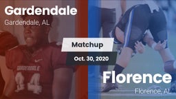 Matchup: Gardendale vs. Florence  2020