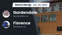 Recap: Gardendale  vs. Florence  2020