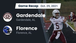 Recap: Gardendale  vs. Florence  2021
