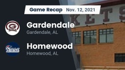 Recap: Gardendale  vs. Homewood  2021