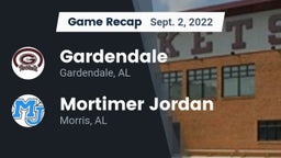 Recap: Gardendale  vs. Mortimer Jordan  2022