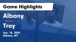 Albany  vs Troy  Game Highlights - Jan. 10, 2020