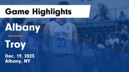 Albany  vs Troy  Game Highlights - Dec. 19, 2023