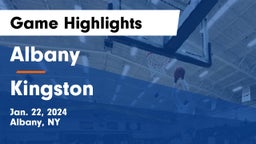 Albany  vs Kingston  Game Highlights - Jan. 22, 2024