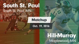 Matchup: South St. Paul High vs. Hill-Murray  2016
