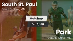 Matchup: South St. Paul High vs. Park  2017