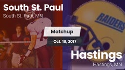 Matchup: South St. Paul High vs. Hastings  2017