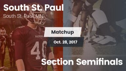 Matchup: South St. Paul High vs. Section Semifinals 2017