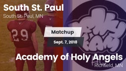 Matchup: South St. Paul High vs. Academy of Holy Angels  2018
