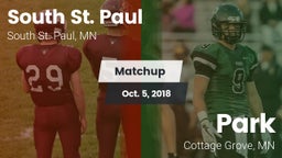 Matchup: South St. Paul High vs. Park  2018
