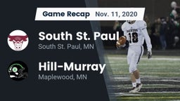 Recap: South St. Paul  vs. Hill-Murray  2020